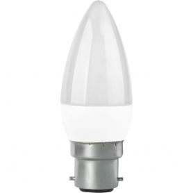 7W Bayonet LED Non-Dimmable Candle Bulb (Multiple Brands)