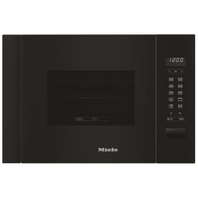 Miele Obsidian Black Built-In Microwave with Grill