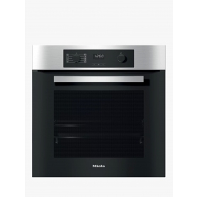 Miele Built In Electric Self Cleaning Single Oven, Clean Steel