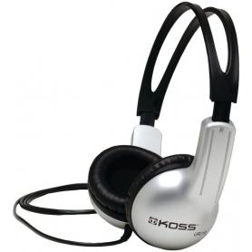 Koss On-Ear Stereo Headphones for (3.5 mm Jack) iMac/Laptop/DJ/MP3 Players - Black