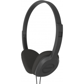 Koss On-Ear Stereo Headphones for (3.5 mm Jack) iMac/Laptop/DJ/MP3 Players - Black,