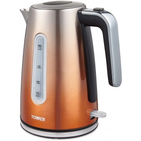 Tower Kettle with Open Handle, Ombre Collection, Copper