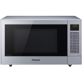 Panasonic Slimline Combination Microwave Oven with Turntable, 27 Litres, Silver