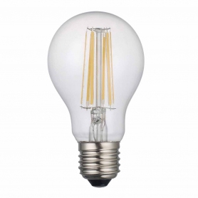 7W Screw-in LED Non-Dimmable Clear Filament Bulb (Multiple Brands)