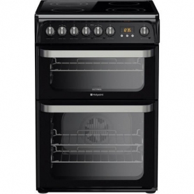 HOTPOINT Electric Ceramic Cooker - Black
