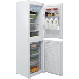 Hotpoint Integrated 50/50 Frost Free Fridge Freezer with Sliding Door Fixing Kit - White - F Rated