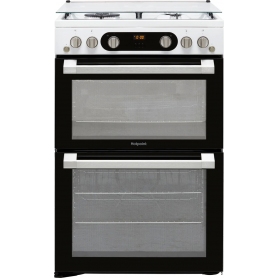 Hotpoint 60cm Gas Cooker - White - A+/A+ Rated