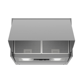 NEFF N30 60 cm Integrated Cooker Hood - Silver - D Rated