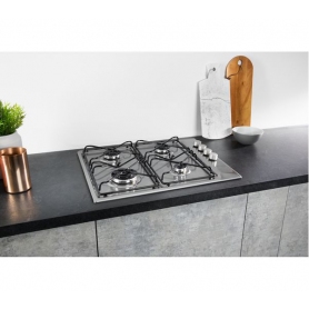 Hotpoint Gas Hob - Stainless Steel - 1