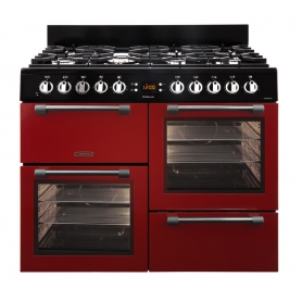 Leisure Cookmaster 100cm Dual Fuel Range Cooker - Red - 0