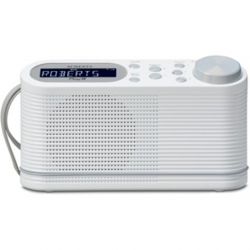 Roberts Portable Digital Radio, DAB/DAB+/FM - White