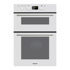 Hotpoint Built In Double Oven - White