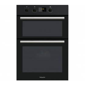 Hotpoint Built In Double Oven - Black