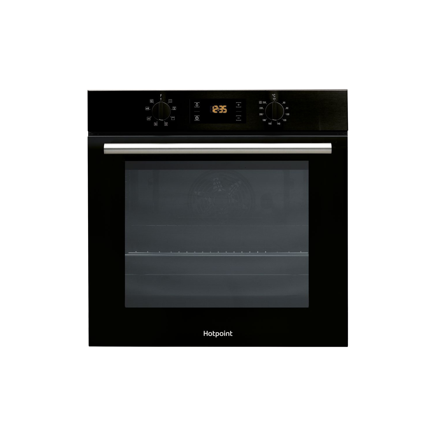 Hotpoint Built-in Single Electric Oven – Black - 0